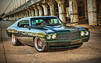 Chevrolet Chevelle, muscle cars, 1970 cars, R, retro cars, 1970 Chevrolet Chevelle, american cars, Chevrolet HD wallpaper