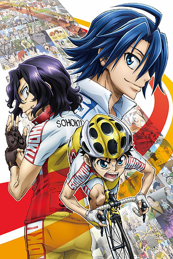 Yowamushi Pedal anime, Exciting movie sequel, Thrilling regeneration race, New adventures HD phone wallpaper