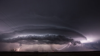 Lightning Storm Clouds HD wallpaper
