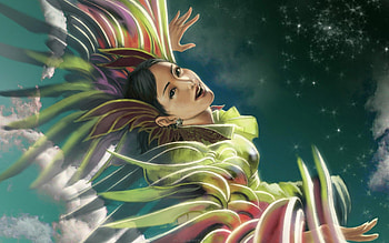 Stunning Witch, fairy, sorceress, fantasy, witch HD wallpaper