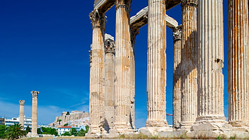 Olympieion, Athens HD wallpaper