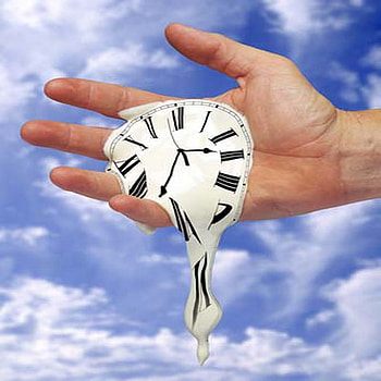 Dali time, time, sky, clock, dali, hand HD wallpaper
