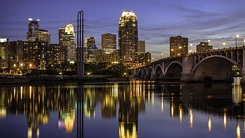Minneapolis Skyline, Minnesota , 14 HD wallpaper