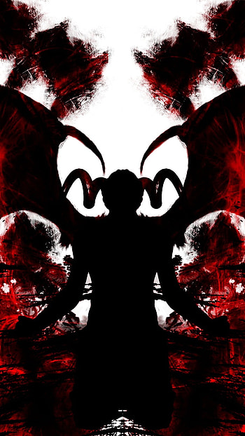 Black Devil, Lucifer, Devil HD phone wallpaper