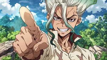 Confident Senku portrait Doctor Stone, Anime, Dr. Stone, Senku Ishigami, Anime Boy HD wallpaper
