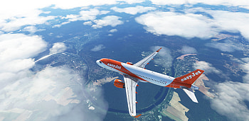 EasyJet Switzerland, AA777-200ERs, Aerosoft community, Flight simulation HD wallpaper
