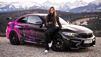 Fusialka X K2 Pony , girls, bmw, cars, model, hoot HD wallpaper