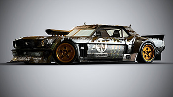 Damiano de Cataldo, Hoonicorn RTR, Custom automobile, Street racing icon HD wallpaper