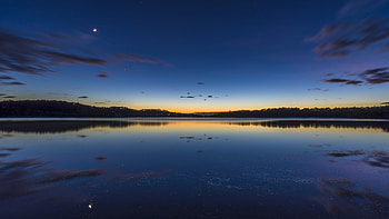 Australia Lake Silent Morning HD wallpaper