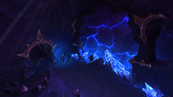 WoW: Midnight Crystal Cave — Ultra, video game, World of Warcraft: Midnight, crystal cave HD wallpaper