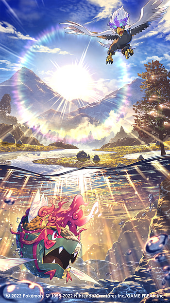 Pokemon Legends Arceus, Basculegion, Hisuian, Braviary HD phone wallpaper
