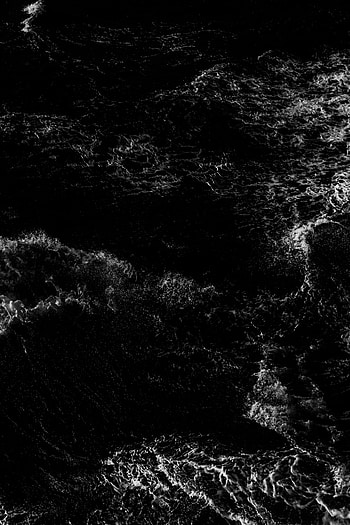 Water, Waves, View From Above, Ripples, Ripple, Bw, Chb HD phone wallpaper
