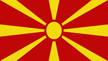 Sun, Miscellanea, Miscellaneous, Rays, Beams, Flag, Macedonia HD wallpaper