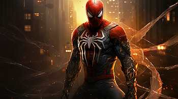 Futuristic And Epic Spider Man, Comic, spider man HD wallpaper