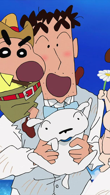 Shinchan Family, family nohara HD phone wallpaper