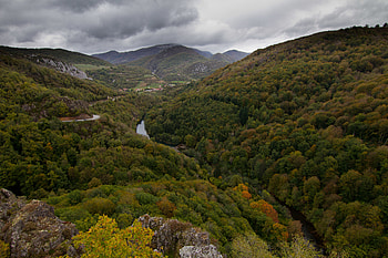 Nature, Rivers, Trees, Mountains, Forest, Valley HD wallpaper