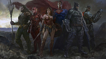 Aquaman, Wonder Woman, Comics, Justice League, Batman, Cyborg (Dc Comics), Dc Comics, Flash, Superman HD wallpaper