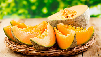 Melon fruit, Close up HD wallpaper