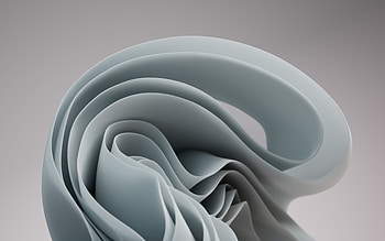 Windows 11 Abstract, shapes, abstract, 3d, simple background HD wallpaper