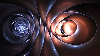 Abstract, Bright, Form, Compound, Curls HD wallpaper
