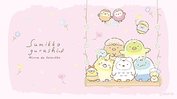Sumikko Gurashi Swing Pastel Sumikko Cozy Corner: Sumikko, Anime, Sumikko Gurashi HD wallpaper