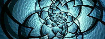 Flower, Abstract Shapes HD wallpaper