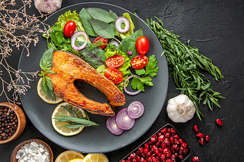 food, fish HD wallpaper