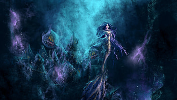 mermaid background apple tablet amazing artworks high definition best ever HD wallpaper