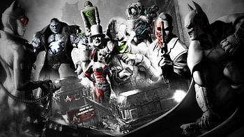 Batman, Joker, Video Games, Batman: Arkham City, Rocksteady Studios, Robin (character), Catwoman, Mr. ze, The Riddler, Two Face / ... HD wallpaper