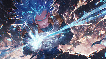 Vegeta SSJ3 — Dragon Ball Z: Blue Fury, Anime, Dragon Ball Z, Vegeta (Dragon Ball), Super Saiyan 3 HD wallpaper