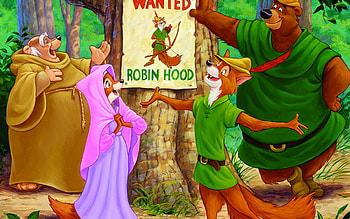 Little John and Friar Tuck, Robin Hood HD wallpaper