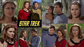 Emily Banks as Yeoman Tonia Barrows, Star Trek, Shore Leave, Yeoman Tonia Barrows, Emily Banks, Original Star Trek HD wallpaper