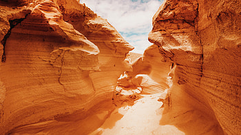 Rock canyon, valley HD wallpaper