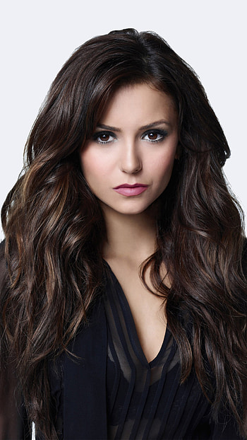 Nina Dobrev, Stunning , Celebrity glam, graphic excellence HD phone wallpaper