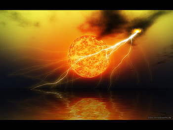 68 landscapes03.jpg, litghtening, sky, nature, glow HD wallpaper