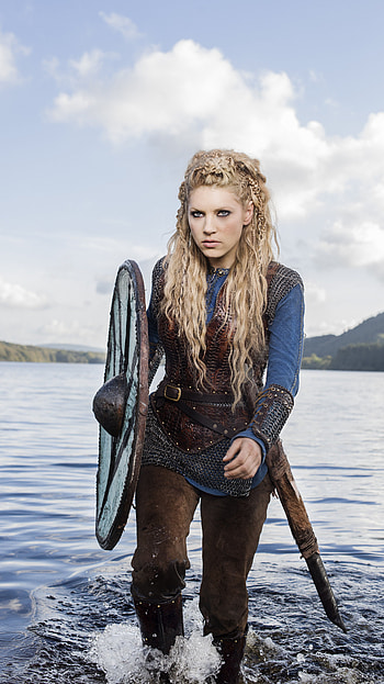 Katheryn winnick, tv show lagretha, vikings HD phone wallpaper
