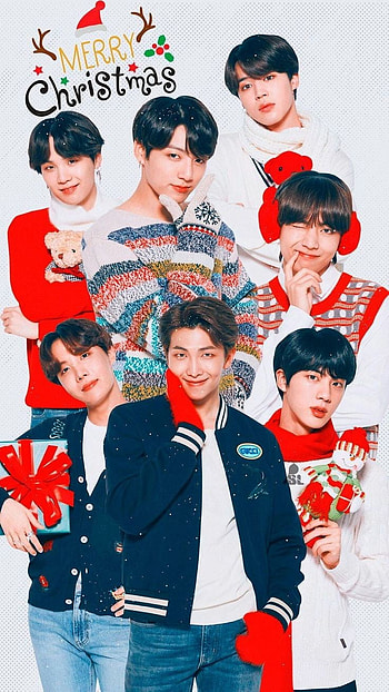BTS navidad HD phone wallpaper