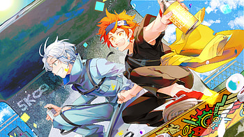 Langa Hasegawa & Reki Kyan, Reki Kyan, Langa Hasegawa, Anime, SK8 the Infinity HD wallpaper