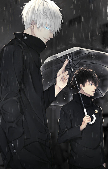 Fushiguro Megumi and Satoru Gojo, Jujutsu Kaisen HD phone wallpaper