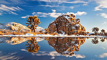 Landscape, Rivers, Mountains HD wallpaper
