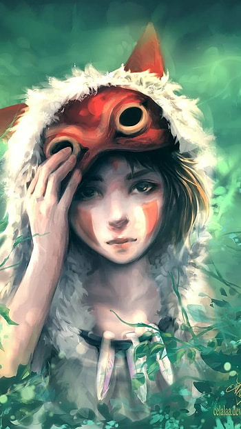 Princess Mononoke, Princess, Princess Cartoon HD phone wallpaper