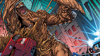 Clayface Unleashed — Comic Villain HD wallpaper