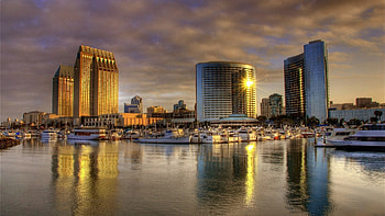 san diego marina r, harbour, san diego, city, marina, r HD wallpaper