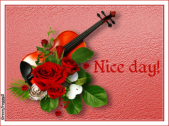 NICE DAY, DAY, NICE, COMMENT, CARD HD wallpaper