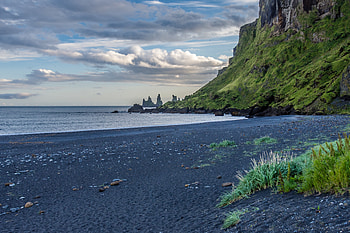 Landscape, Nature, Sea, Beach, Rocks, Iceland HD wallpaper