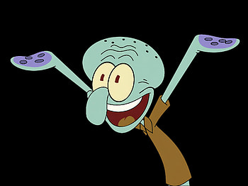 SpongeBob : Joyful Squidward Tentacles Background, TV Show, SpongeBob SquarePants, Squidward Tentacles HD wallpaper