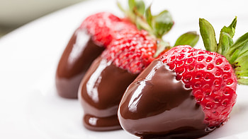 Decadent dessert, Chocolate covered, Tempting treat, Mouthwatering HD wallpaper