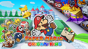 Paper Mario, Paper Mario: The Origami King, Video Game, Mario, Princess Peach HD wallpaper