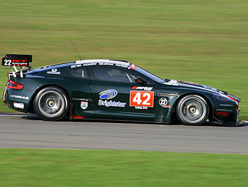 Sports, Auto, Grass, Aston Martin, Cars, Side View, Speed, Style, 2005, Dbrs9 HD wallpaper