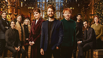 Alfred Enoch Bonnie Wright Daniel Radcliffe Emma Watson Evanna Lynch James Phelps Harry Potter 20th Anniversary Return to Hogwarts HD wallpaper